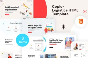 Mua Copic – Logistics HTML Template giá rẻ