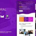 Coral – Responsive Email Template for Startups