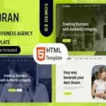 Coran – Creative Agency HTML Template