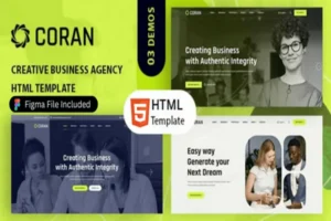 Mua Coran - Creative Agency HTML Template giá rẻ