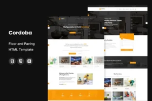 Mua Cordoba : Floor and Paving Service HTML Template giá rẻ