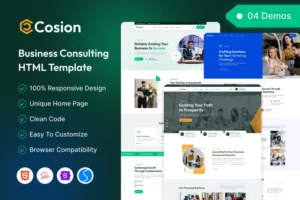 Mua Cosion - Business Consulting HTML Template giá rẻ