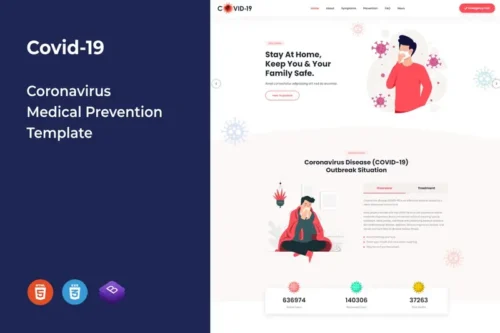 Mua Covid-19 - Coronavirus Medical Prevention Template giá rẻ