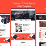 Coxprint – Printing Agency HTML Template