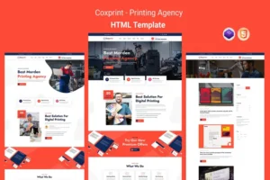 Mua Coxprint - Printing Agency HTML Template giá rẻ