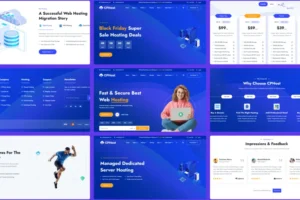 Mua CPHost - Web Hosting Service HTML Template giá rẻ
