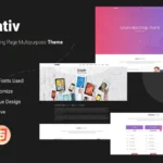 Creativ- Landing Page Multipurpose Theme