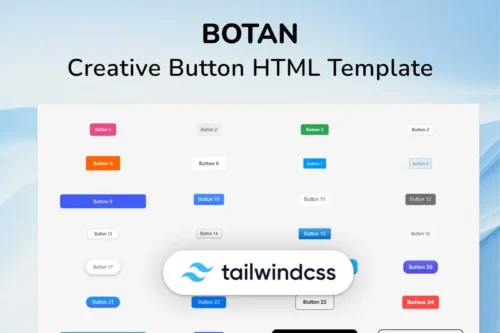 Mua Creative CSS Button HTML Template - Botan giá rẻ