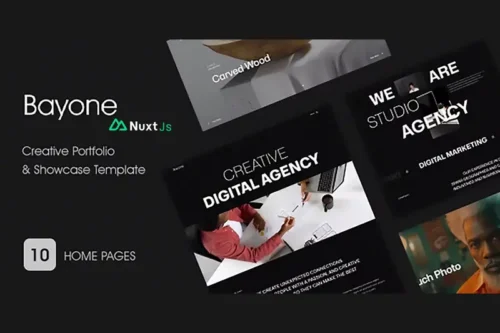 Mua Creative Portfolio Nuxtjs Template giá rẻ