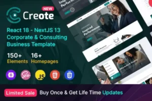 Mua Creote - Corporate & Consulting Business NextJS giá rẻ