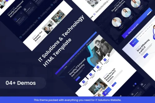 Mua Cresta - IT Solutions & Technology HTML Template giá rẻ