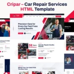 Cripar – Car Repair Services HTML Template