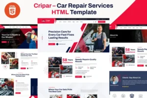 Mua Cripar – Car Repair Services HTML Template giá rẻ
