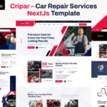 Cripar – Car Repair Services React NextJs Template