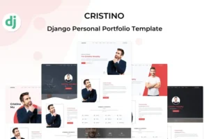 Mua Cristino - Django Personal Portfolio Template giá rẻ