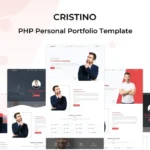 Cristino – PHP Personal Portfolio Template