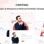 Cristino – React Js Personal Portfolio Template