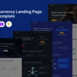 Crptiam – Cryptocurrency LandingPage HTML Template