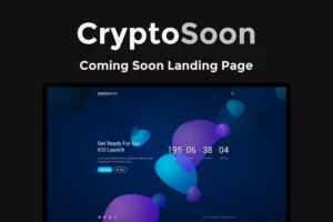 Mua CryptoSoon - Coming Soon Template giá rẻ