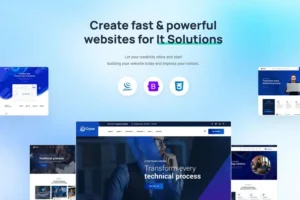 Mua Crysa - Technology & IT Solutions Template giá rẻ