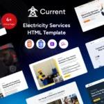 Current – Electricity Services HTML Template