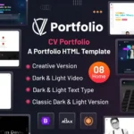CV Portfolio – Portfolio HTML Template