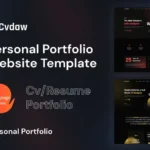 CvDaw | Personal Portfolio Website Template