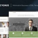 Cygnus – Minimalist Business HTML Template