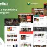 Danbox – Charity & Fundraising HTML Template