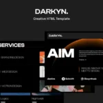 Darkyn – Creative Html Template