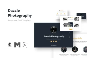 Mua Dazzle - Photography Email Newsletter Template giá rẻ