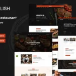 Delish – Restaurant Cafe Figma Template