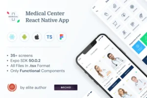 Mua Demical - Medical Center React Native App giá rẻ