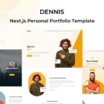Dennis – React Next.js Personal Template