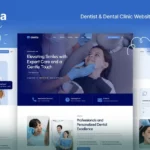 Dentist & Dental Clinic Web Template – Dentia