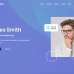 Devman – Personal Portfolio React Template