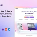 Dex.AI – AI Writer & Tech Startup NextJS Template