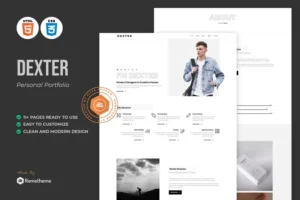 Mua Dexter - Personal Portfolio HTML Template giá rẻ