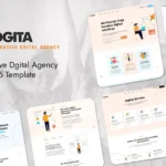 Dgita – Creative Digital Agency HTML5 Template