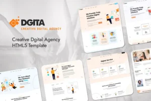 Mua Dgita - Creative Digital Agency HTML5 Template giá rẻ