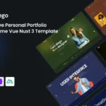 Diego – Creative Portfolio Vue Nuxt 3 Template