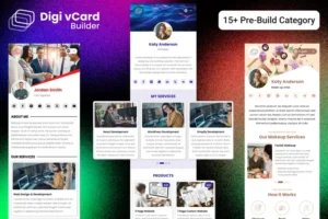 Mua Digital Business Card HTML Template - Digi vCard giá rẻ