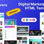 Digital Marketplace HTML Template