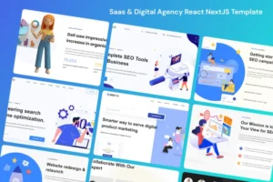 Mua Digitek - Saas & Digital Agency React NextJS Templ giá rẻ