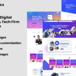 Digitics – Digital Agency & Tech Firm Template