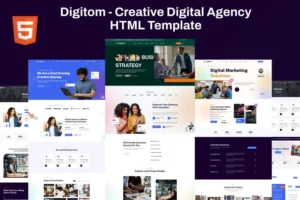 Mua Digitom - Creative Digital Agency HTML Template giá rẻ