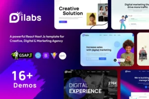 Mua Dilabs - Agency Next Js Template (Next 15) giá rẻ
