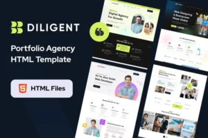 Mua Diligent - Agency & Portfolio HTML Template giá rẻ