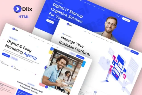 Mua Dilx - IT & SEO Marketing Services HTML Template giá rẻ