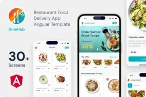 Mua DineHub - Food Delivery Angular App with Backend giá rẻ